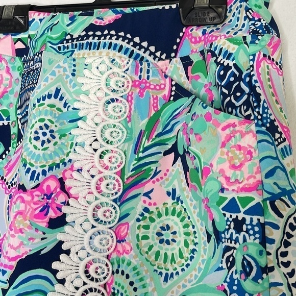 Lilly Pulitzer X Luxletic Daphne colorful cheetah floral print mini golf skort - Picture 3 of 8